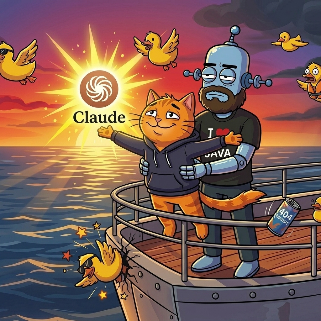 Claude + cat developer